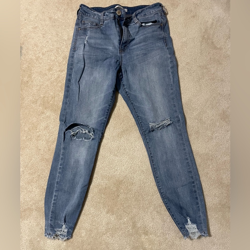 High Waisted Skinny Jeans